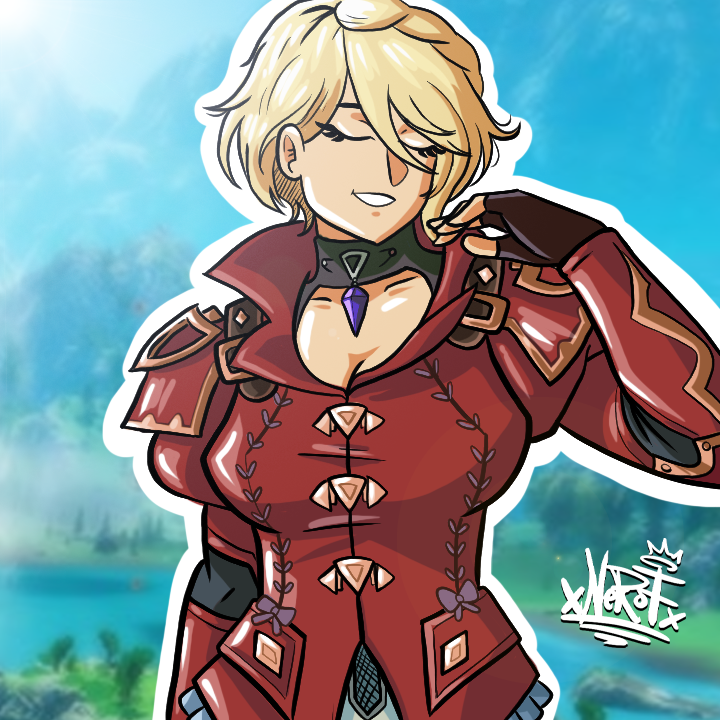 elNeroFx's tweet photo. Eleanor (MHS3) by me
#dibujo #draw #drawing #ilustration #artist #artistic #digitalart #digitaldraw #art #newcreator #mhstories3 #monsterhunterstories3 #monsterhunterstories3twistedreflection #mhstorieseleanor #mhfanart #opencomission #comisionesabiertas #open_comissions https://t.co/3u5ycxCcbz