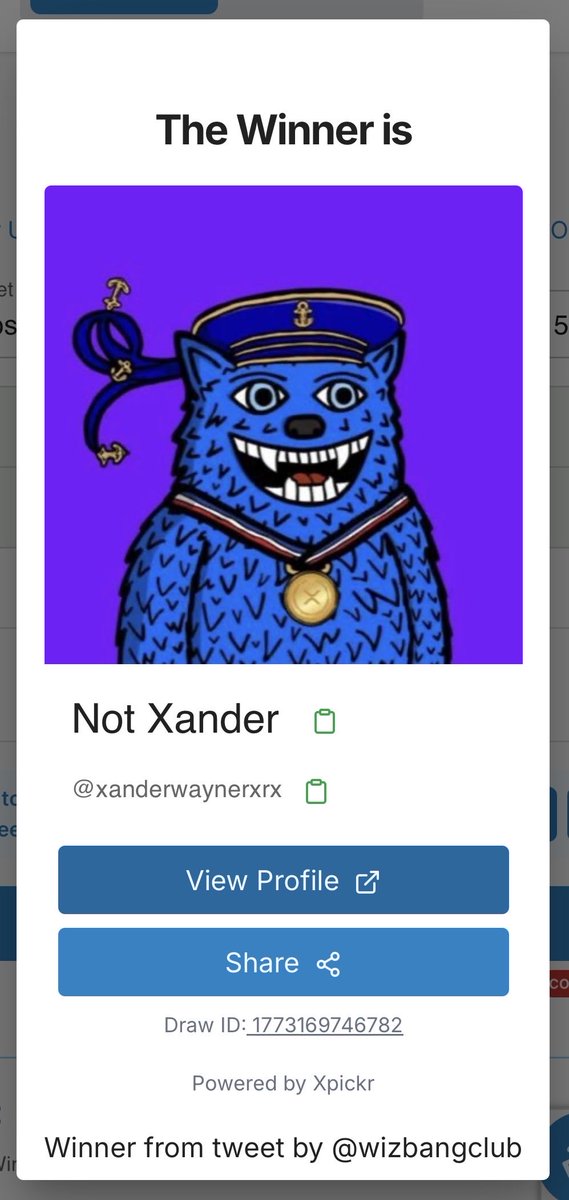 Wiz Bang Club tweet media