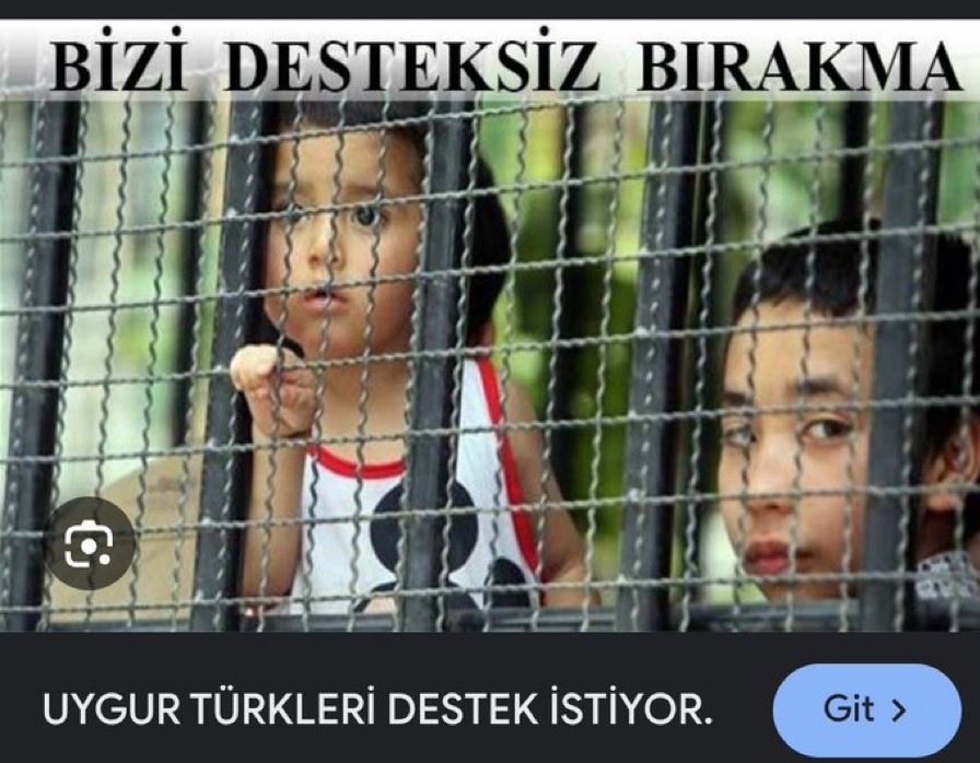 👋 Uygur Türkleri destek istiyor ❗️

👍 Paylaşım ve takip ederek destek verebilirsiniz