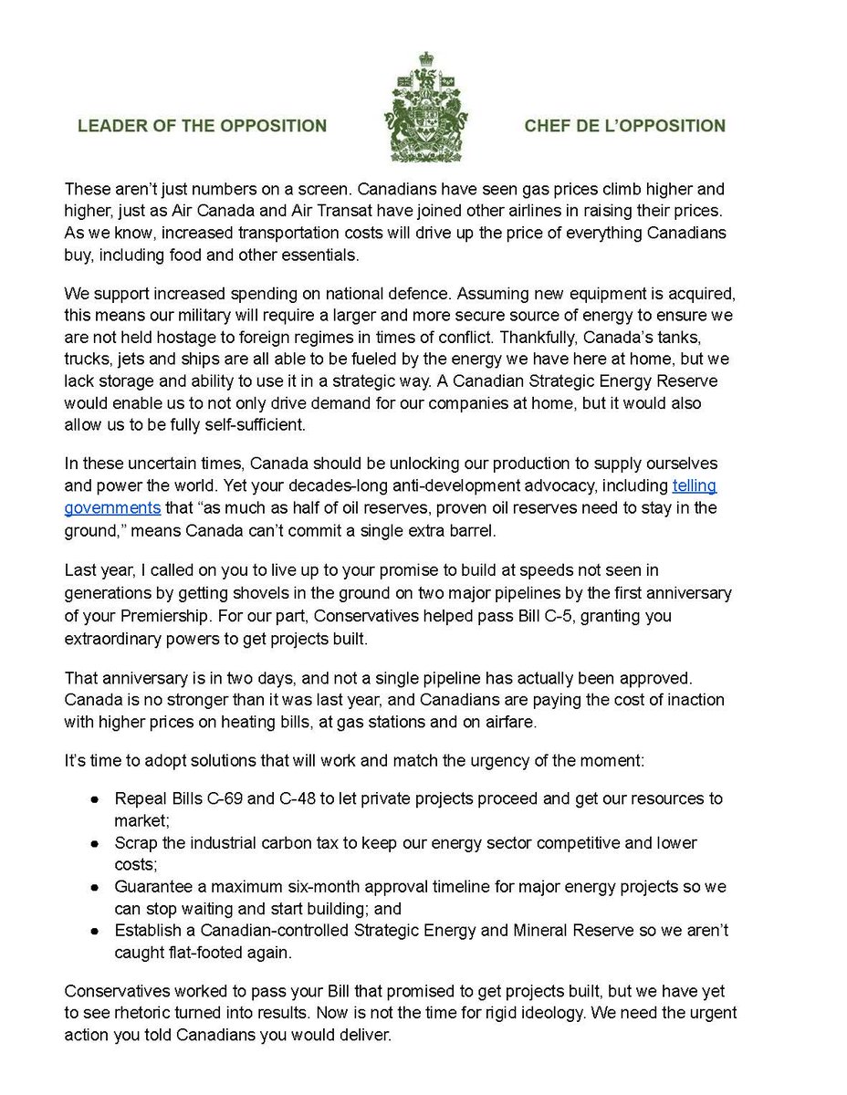 Pierre Poilievre tweet media