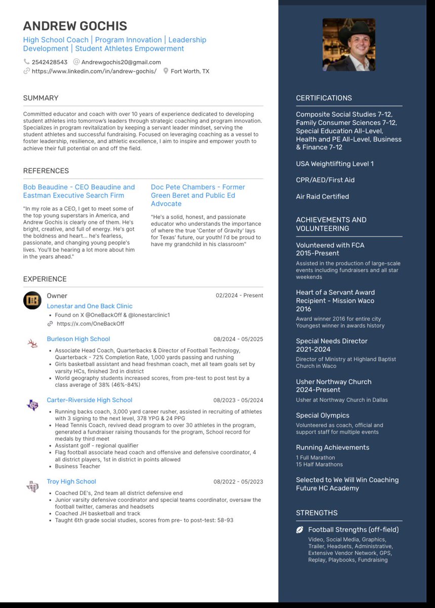 Andrew Gochis tweet media