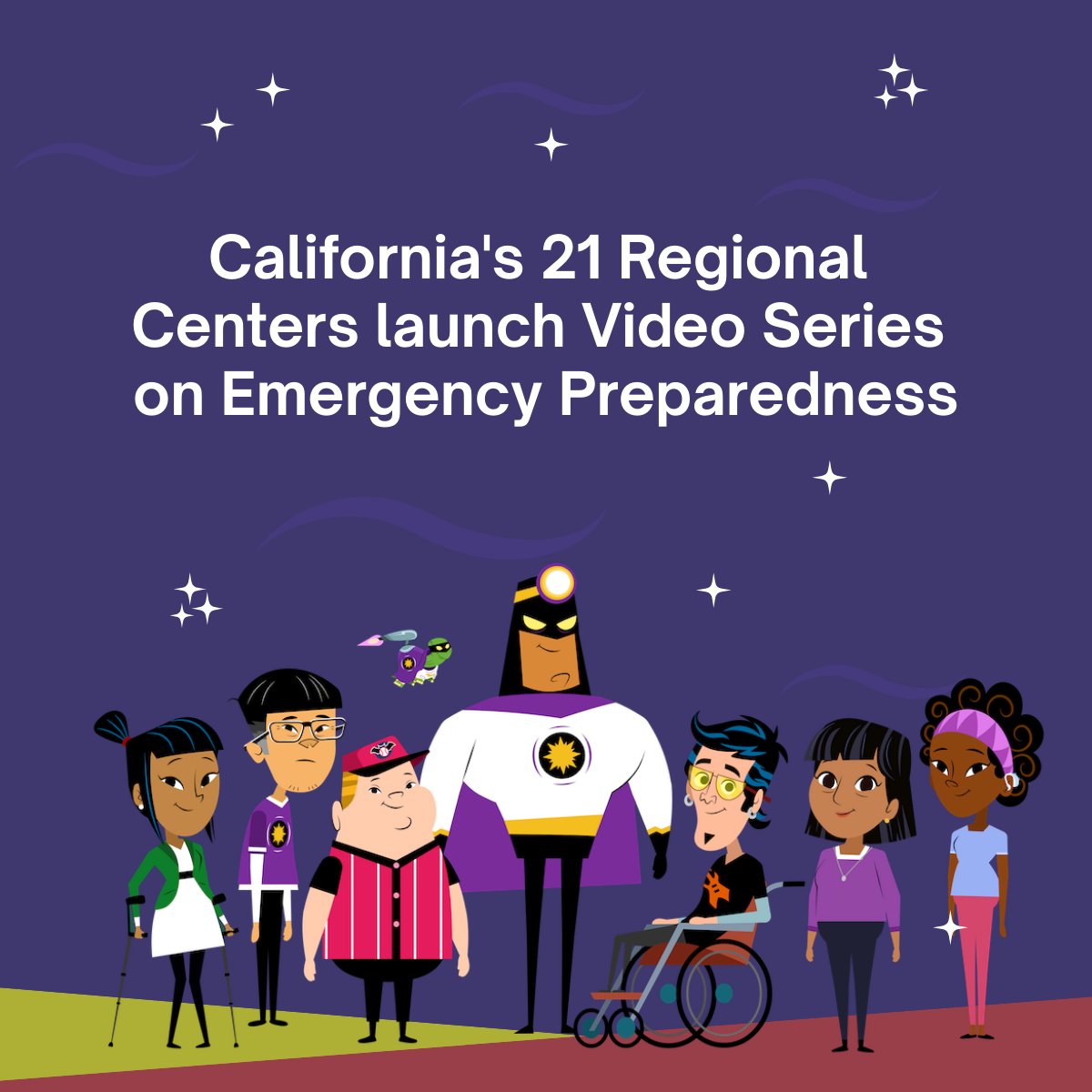 We are excited to announce the launch of a video series focused on emergency preparation and public safety for the 500,000+ people with I/DD served by CA's Regional Centers, and to the family members and direct service professionals who support them. bit.ly/4b8tMxx