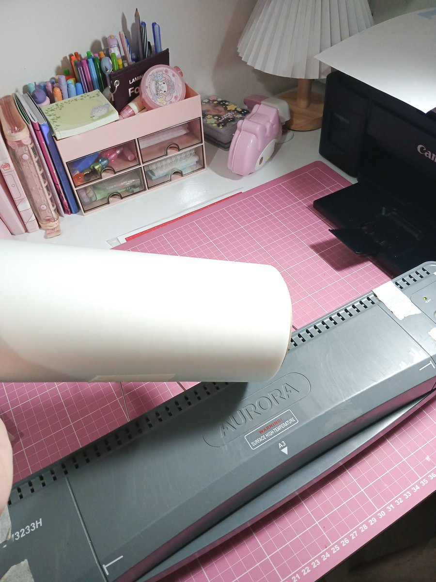 a maior tristeza da vida de quem trabalha com laminação é o calor absurdo que faz com essa máquina ligada 😭