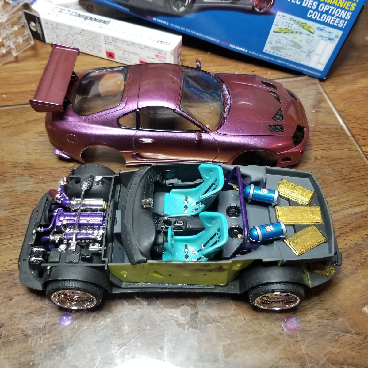 SH_diecast's tweet photo. got her polished up, soon I'll be able to finish it! https://t.co/XIeTPCKgWg