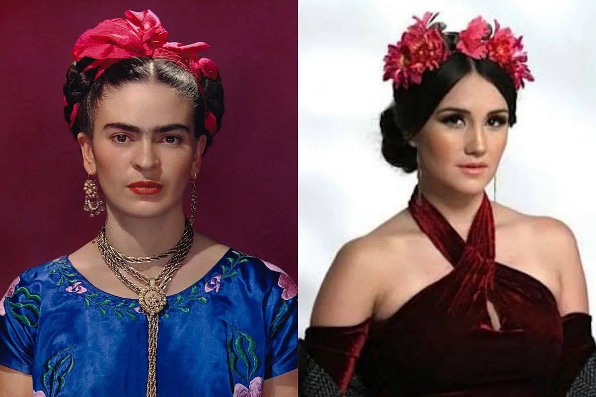 Está un poco ocupadita ahorita, but how about her great niece, Dulce María