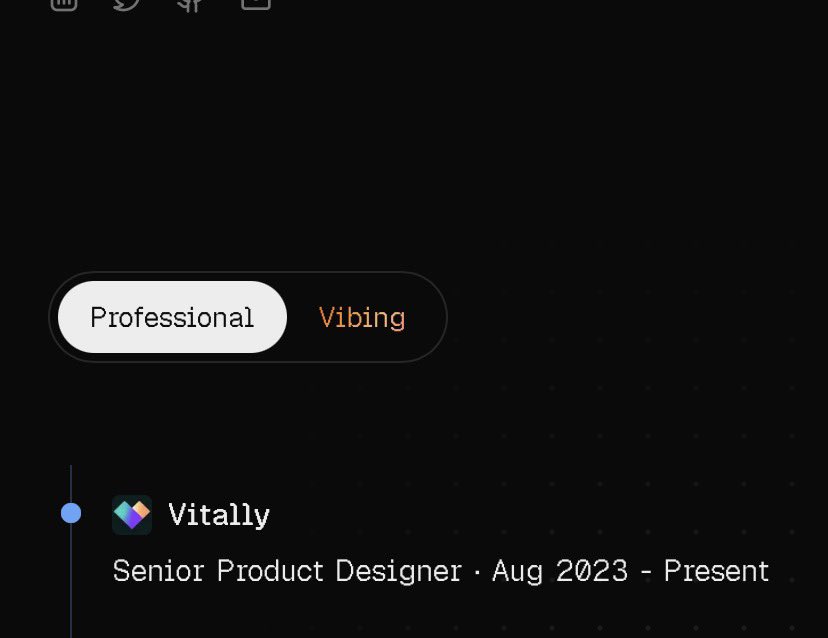curtdotdesign's tweet photo. What do you think, is adding vibe coded projects/experiments to your portfolio helpful or hurtful? https://t.co/VXC5pSBruY