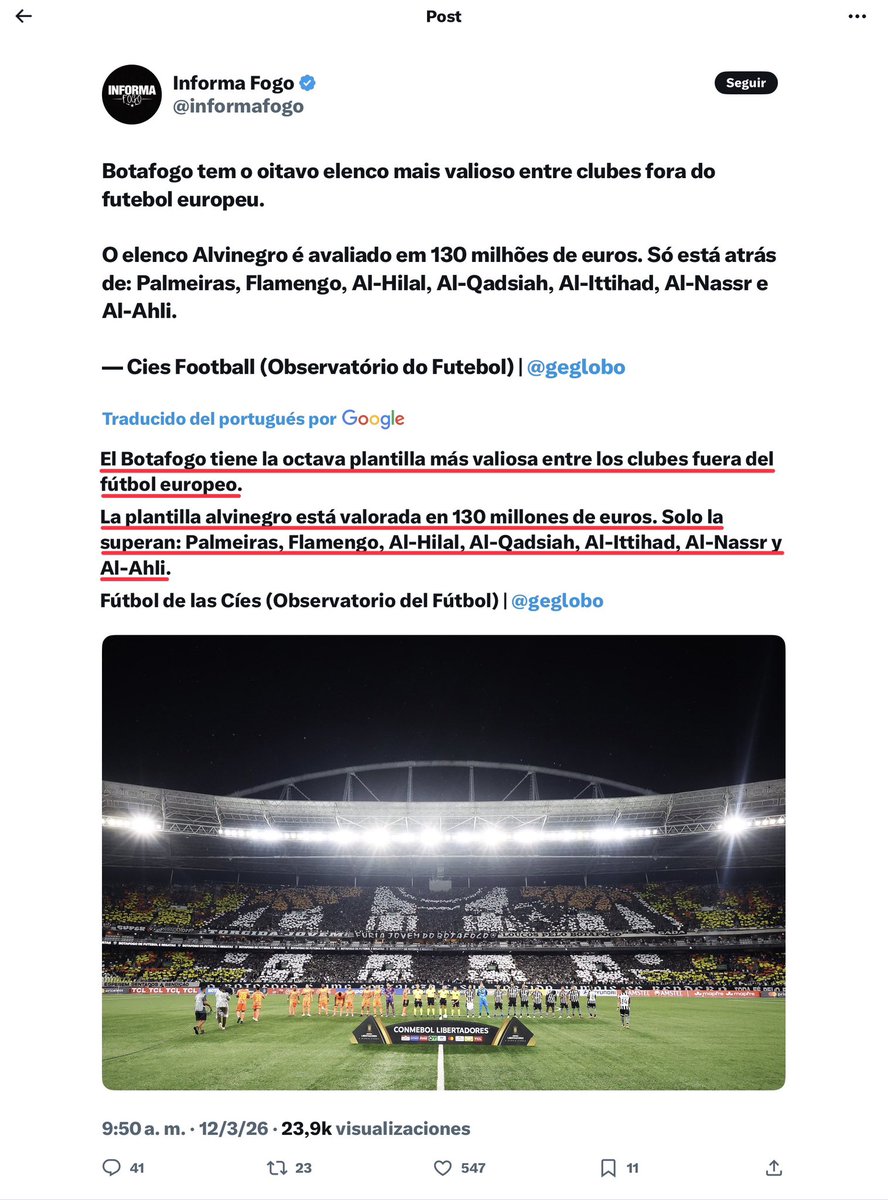 Eliminado por un equipo ecuatoriano, que una vez más ganó en Brasil…