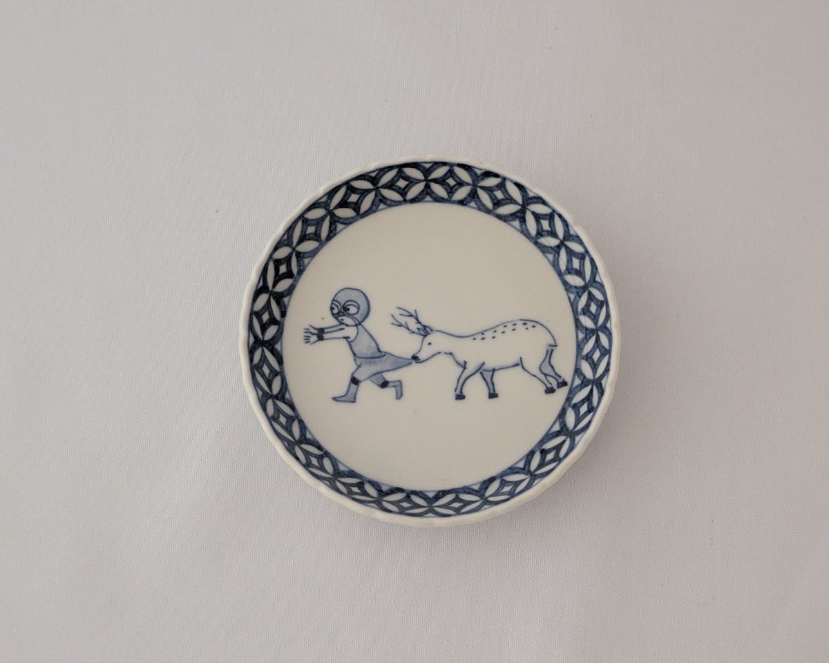 鹿とプロレスラー