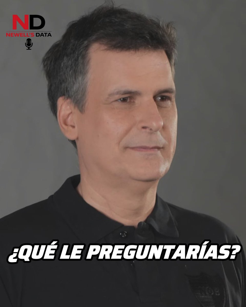 🎙️ El presidente IGNACIO BOERO, hablará mañana en conferencia de prensa.

🔴⚫️ Como socio de #Newells ¿Que le preguntarías al presidente? Los leo 👇