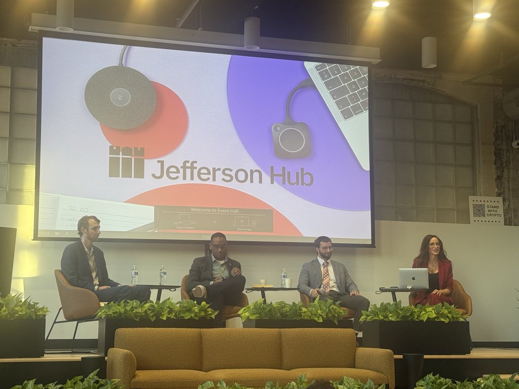 kaybuildseth's tweet photo. Very exciting panel discussion tonight on RWA at Bamboo Midtown 👀@standwithcrypto @DetBlockchain @detroit_bcc https://t.co/OEUJ4EhcdF