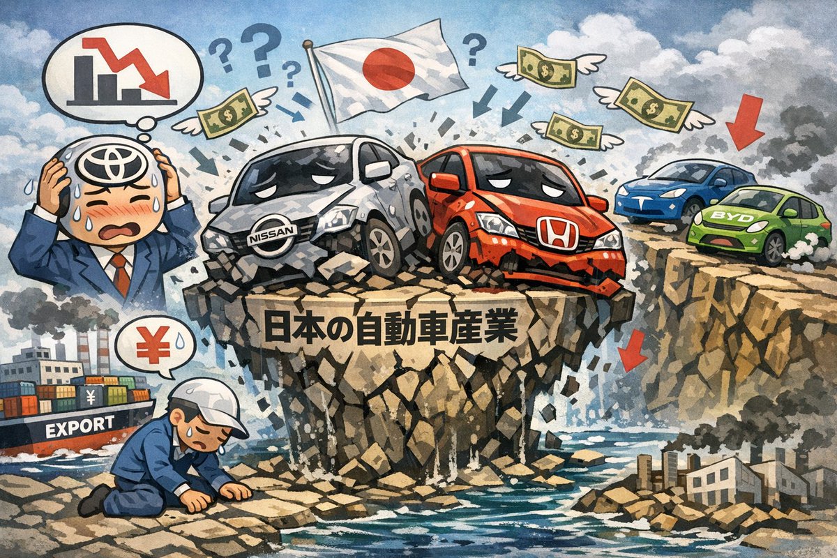 鶴亀@テック・経済ニュース深堀解説 tweet media