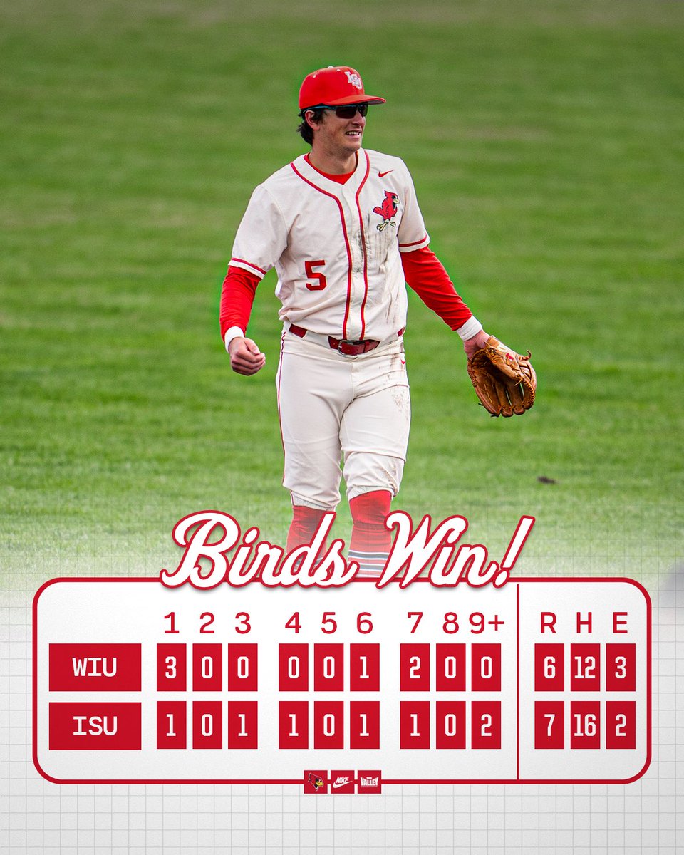 RedbirdBaseball's tweet photo. BARRY WALKS IT OFF IN THE 11th

W: Clapp (2) https://t.co/q9Ig5ZGmYs