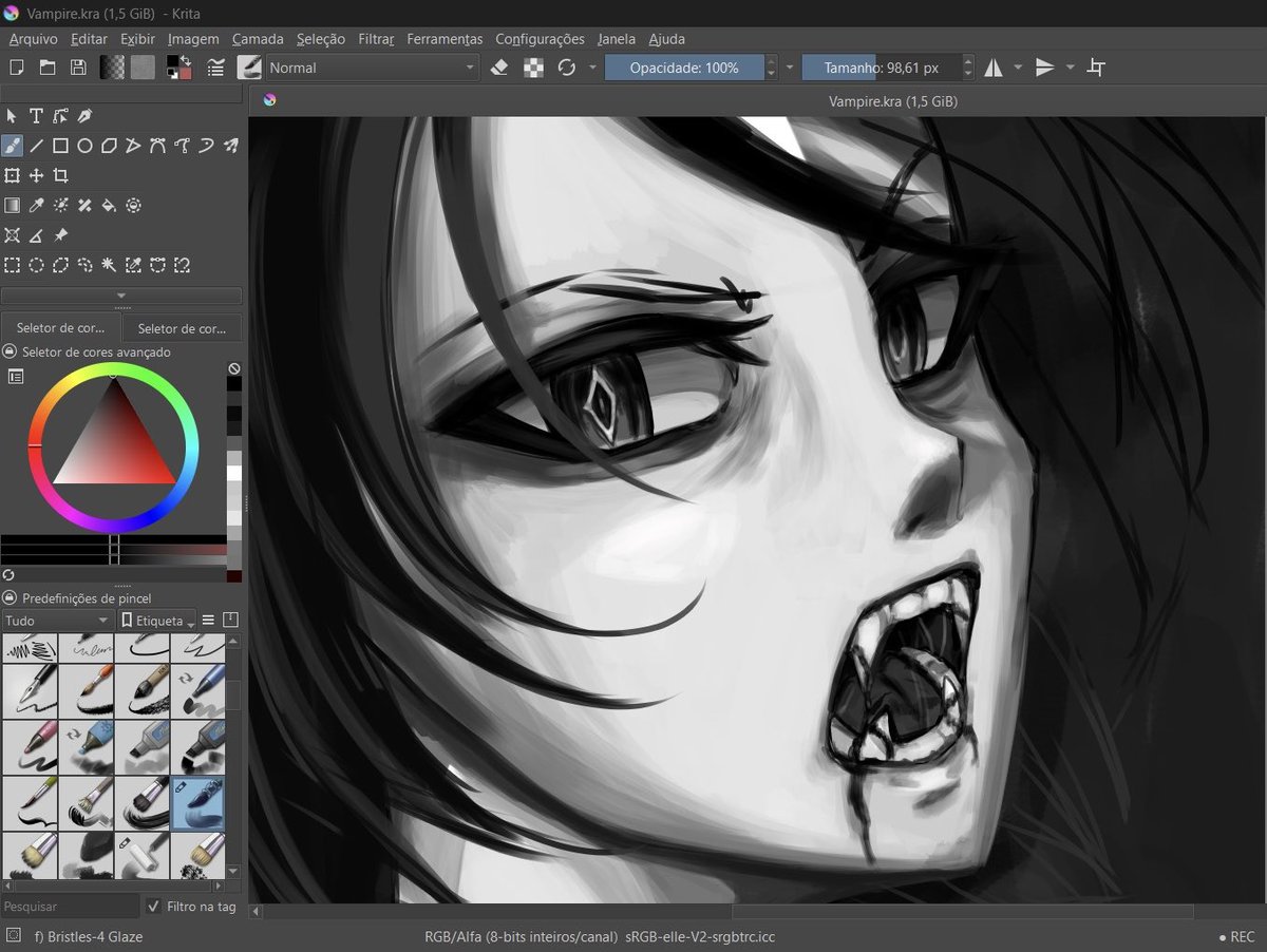 Kasurentojo's tweet photo. Fazendo uma arte aí
.
#wip #artist #krita https://t.co/5Iie0YtaaN