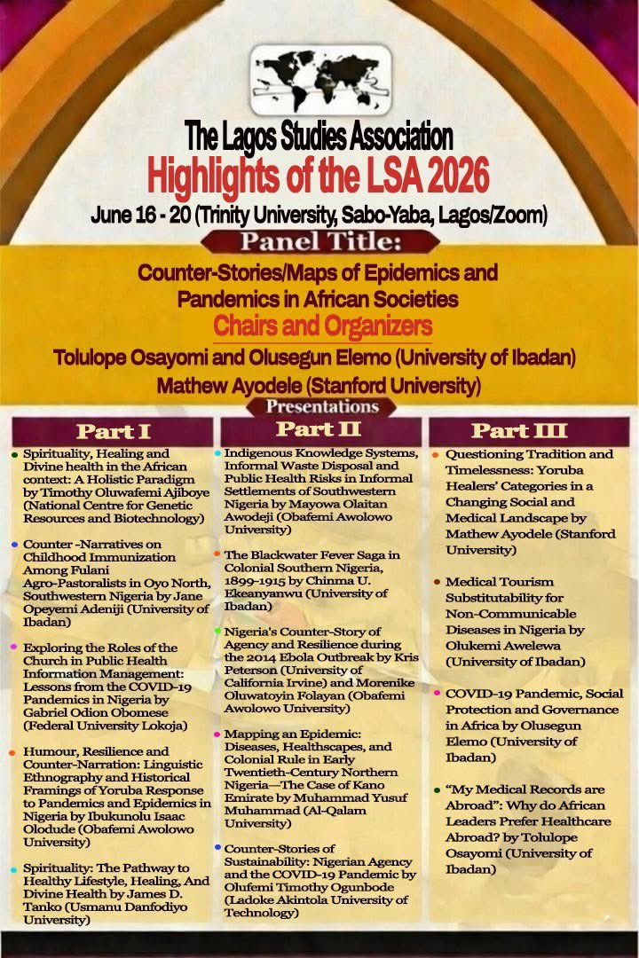 Lagos Studies Association tweet media