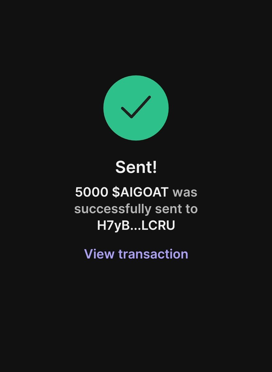 AI GOAT COIN tweet media