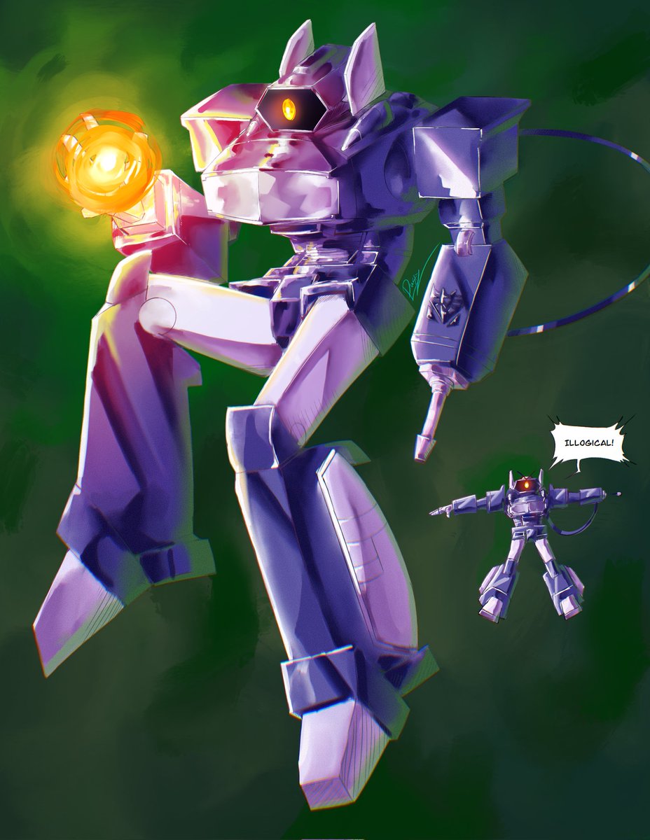 equus_maniac's tweet photo. Art Trade for @hijacked_mouse !

I wants to put him in a blender, but a microwave would work too.

#Transformersfanart #maccdam #tfshockwave https://t.co/9qLyWxqNfs