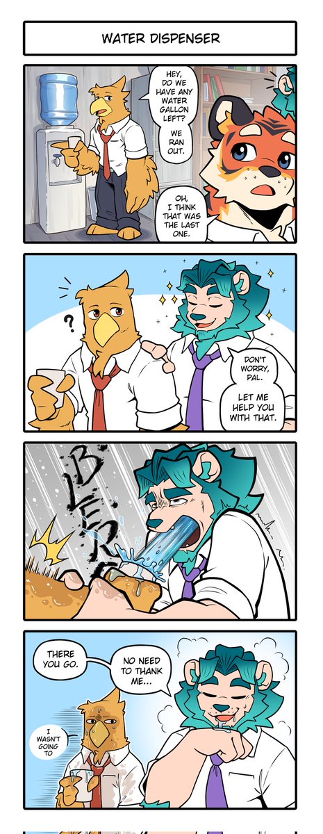 "Water dispenser" Merlion flavored

More eps &amp; posts on ptn