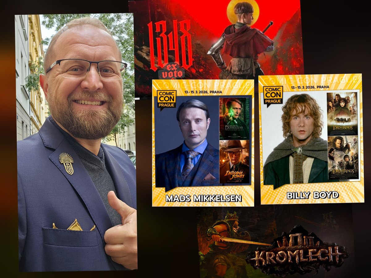 sir_doenny's tweet image. Comic Con Prague stream
🔴LIVE Fri 3PM cet (10AM EDT)
links in bio
#comiccon #prague