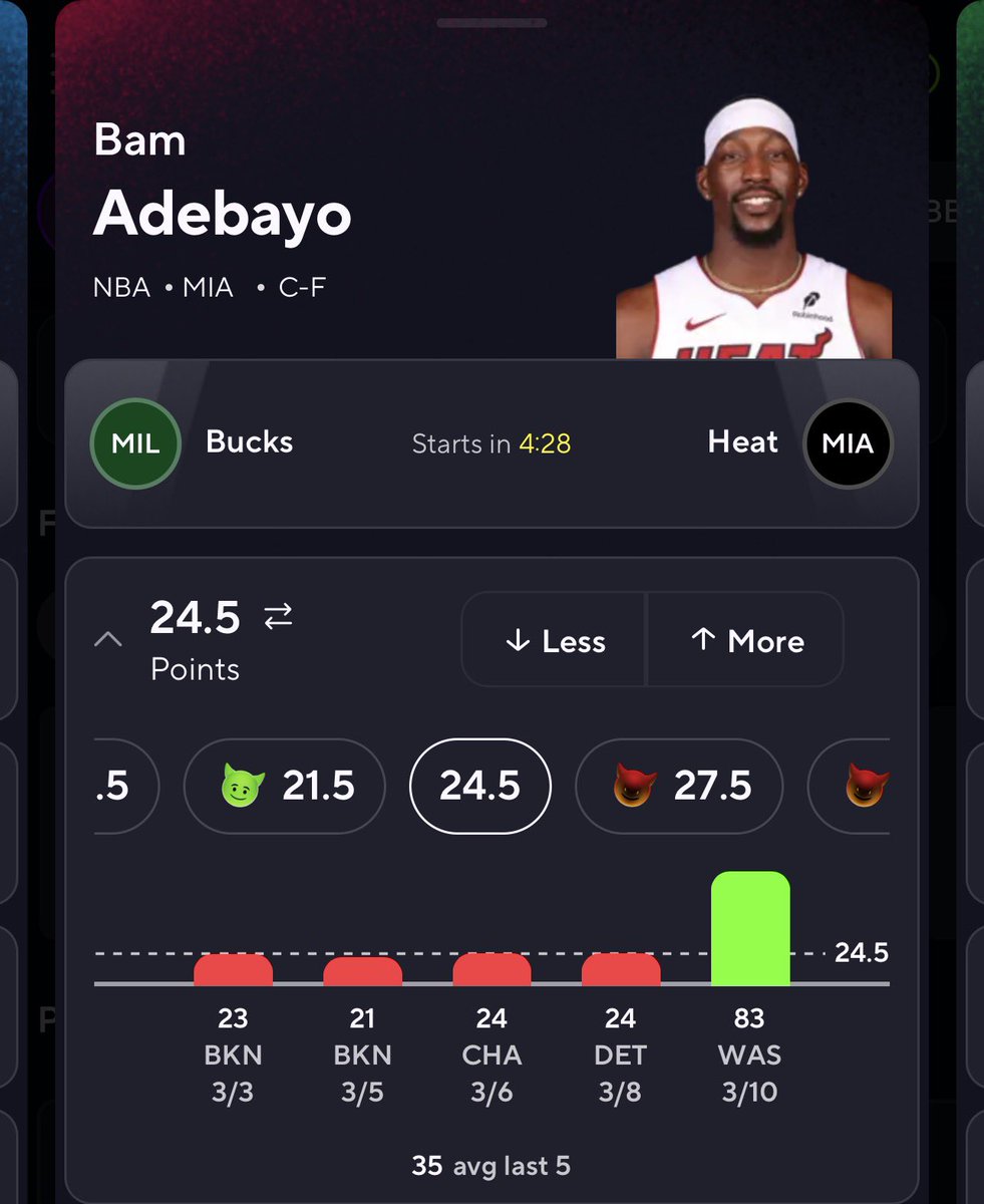 Watch Bam Adebayo pull a Malachi Flynn today