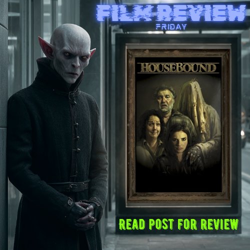 Welcome to our latest Film Review Friday!

This week, we review Housebound (2014 )

Due to X's post limitations, you can read our full review here: patreon.com/posts/152903003