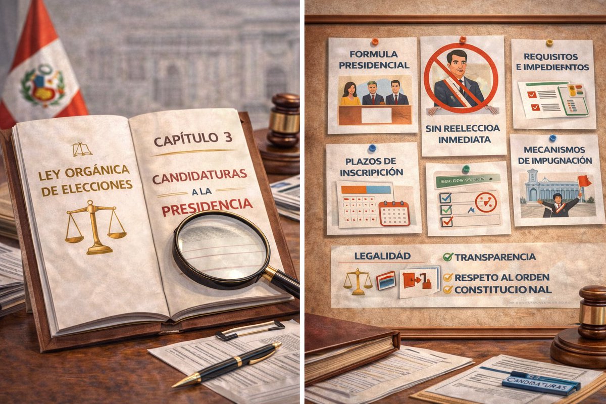 WillyRamirezLAW's tweet photo. 🗳️ Cap. 3 - Tit. V #LOE: regula la #inscripción, #requisitos e #impedimentos de #CandidaturasPresidenciales. Garantiza #CompetenciaDemocrática y #ControlDeLegalidad en la elección del #JefeDelEstado.
.
@JNE_Peru @ONPE_oficial @ReniecPeru @UNIORE @unioreobserva @Agencia_Andina @willy750729