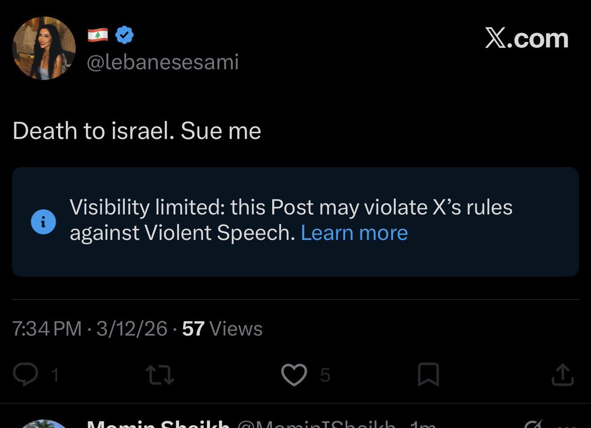 Violent speech my ass