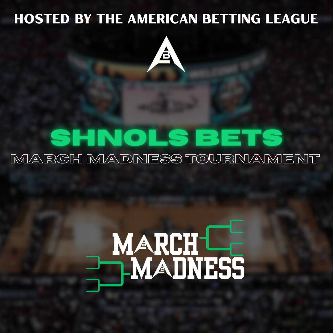 ABLeague_'s tweet photo. YEAR 2‼️

@shnolsbets March Madness Tournament named after last years winner. Day 1 #ABL member & best friend of mine that passed away a few months ago. We all miss you brother, happy to name this after you for years to come🙏🪽

We have a limited amount of spots left. Send us a DM if interested in joining. Rules posted below👇 #CBB #Gambling𝕏 #MarchMadness