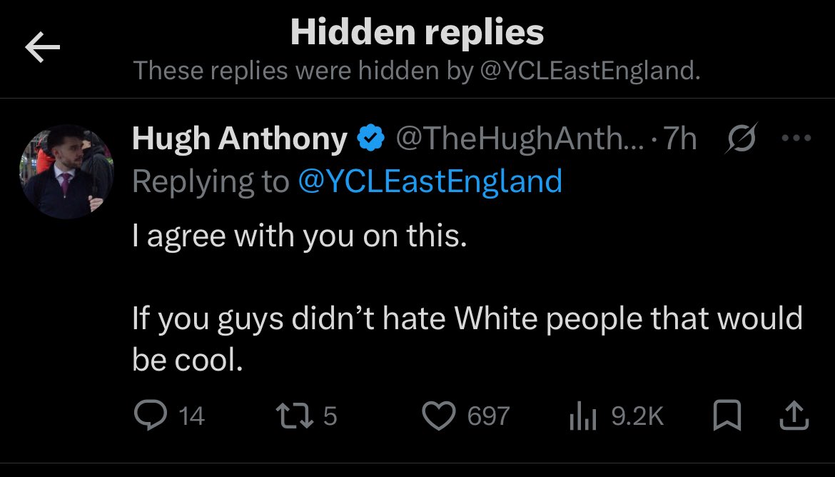 Hugh Anthony tweet media