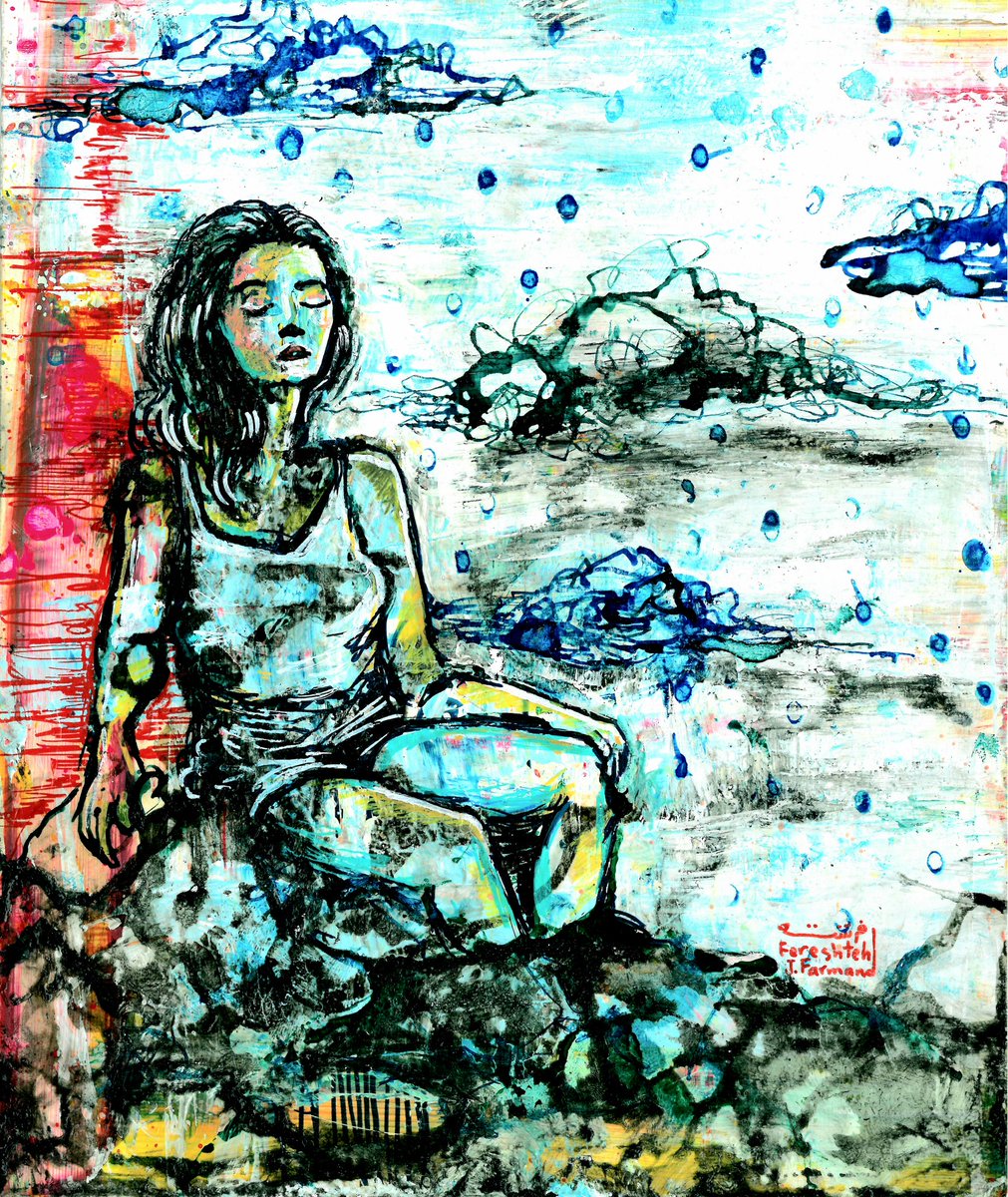 alphaartcurator's tweet image. Just collected OE "Inward" from @objktcom.

Artist - @FereshtehFarma3 

#tezos