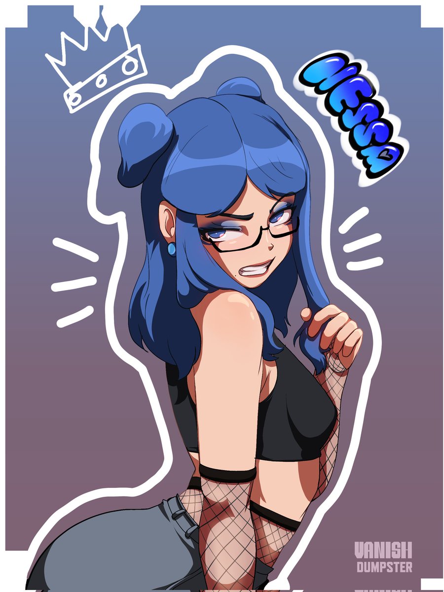 Hola, no se si tengo shadowban, por si las dudas, si ven esto denle lai o comenten
Por cierto, les presento a mi OC "Nessa", basicamente es lo que ven, e-girl, pelopintado, goticona y friki
De ahora en adelante será un personaje recurrente, espero q les guste
#characterfanart #OC