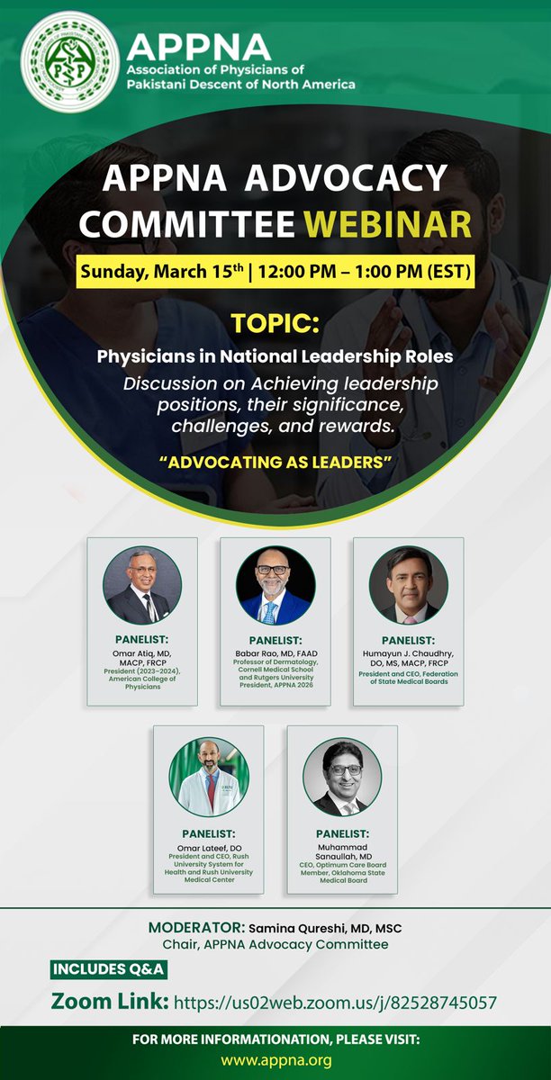 Assoc. of Pakistani Physicians of North America tweet media