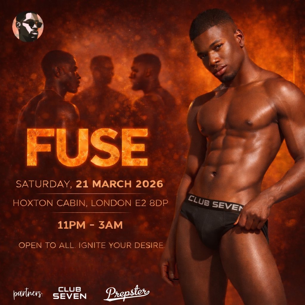 blackmeatmktuk's tweet photo. London’s Sexiest Underwear Party.
For gay & bi men who understand confidence on the dancefloor.

Rooted in POC culture. Open to all men who respect the space.

Underwear only. No layers. No distractions 😈 

21 March | 11pm-3am | Hoxton Cabin

Tickets live now
https://t.co/VwcK6ejw7F