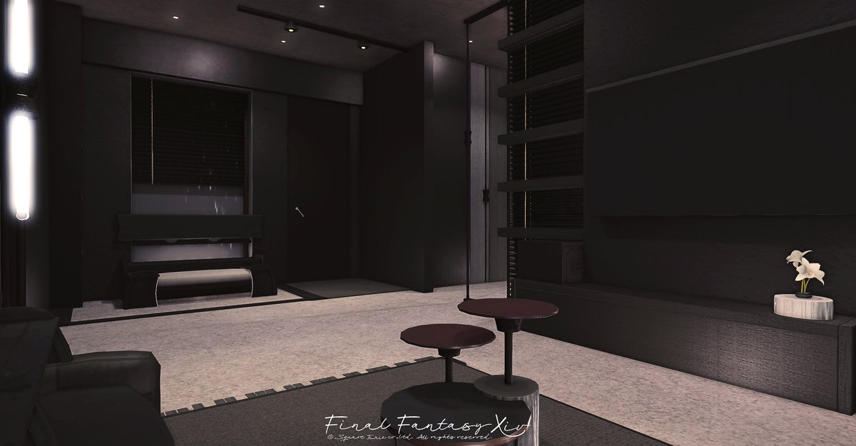 ww_Yuki_www's tweet photo. FF14 housing
黑色雨夜【S】

#FF14ハウジング #FF14Housing #FF14SS #ff14 #FF14 https://t.co/WnoRF8oIEI