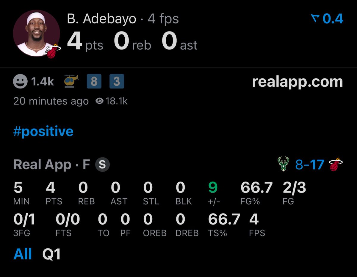 Real App tweet media