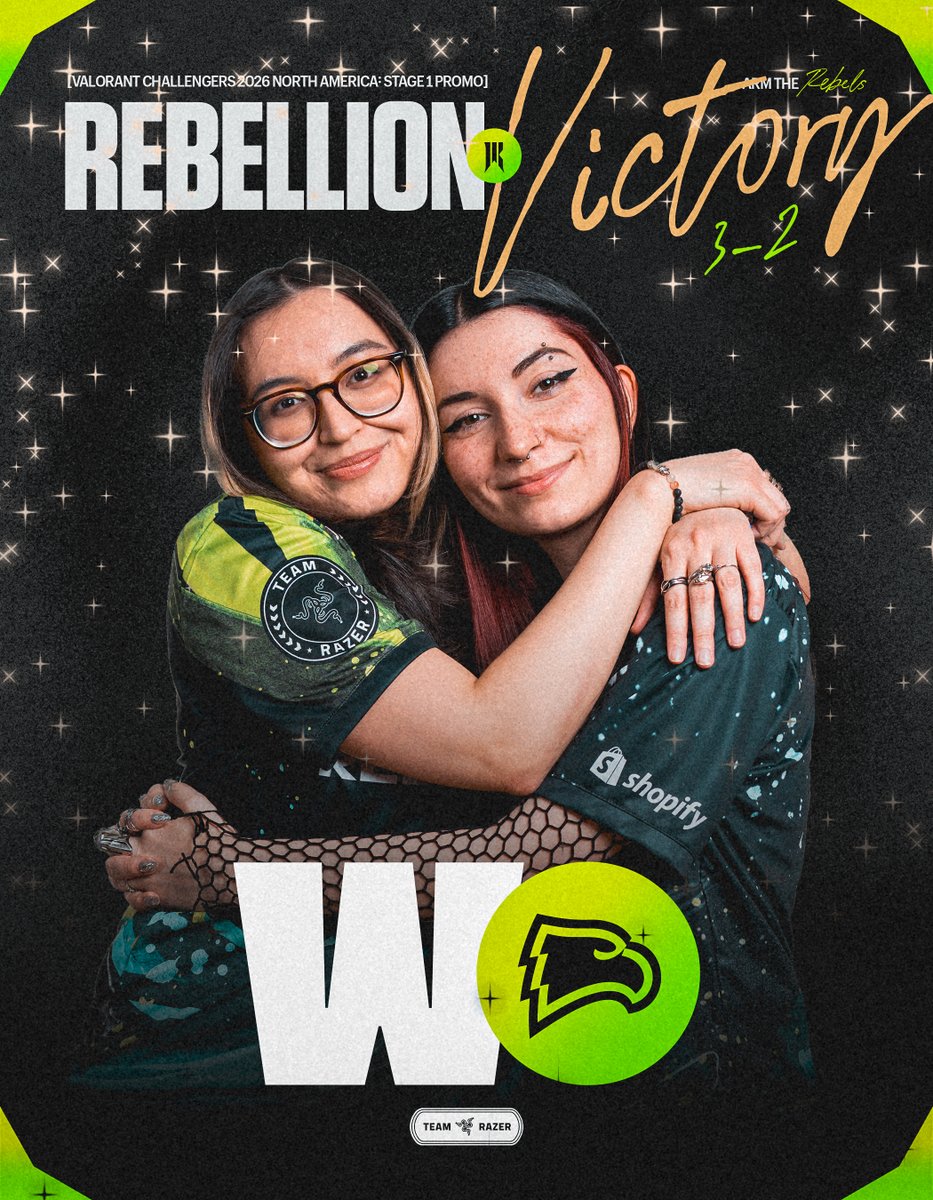 Shopify Rebellion VALORANT tweet media