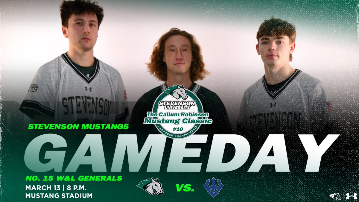 GoMustangSports's tweet photo. It's time for the Callum Robinson Mustang Classic ‼️ Come out and cheer on the men's lacrosse team as they battle the No. 15 Generals under the lights 🐎🔥

📍 Mustang Stadium
🆚 No. 15 Washington & Lee
🎥 https://t.co/fxL52ZyCf3
📈 https://t.co/VmUaEwmEHh
🕓 8 p.m.
#StangNation #MAClax #d3lax #BringYourBest