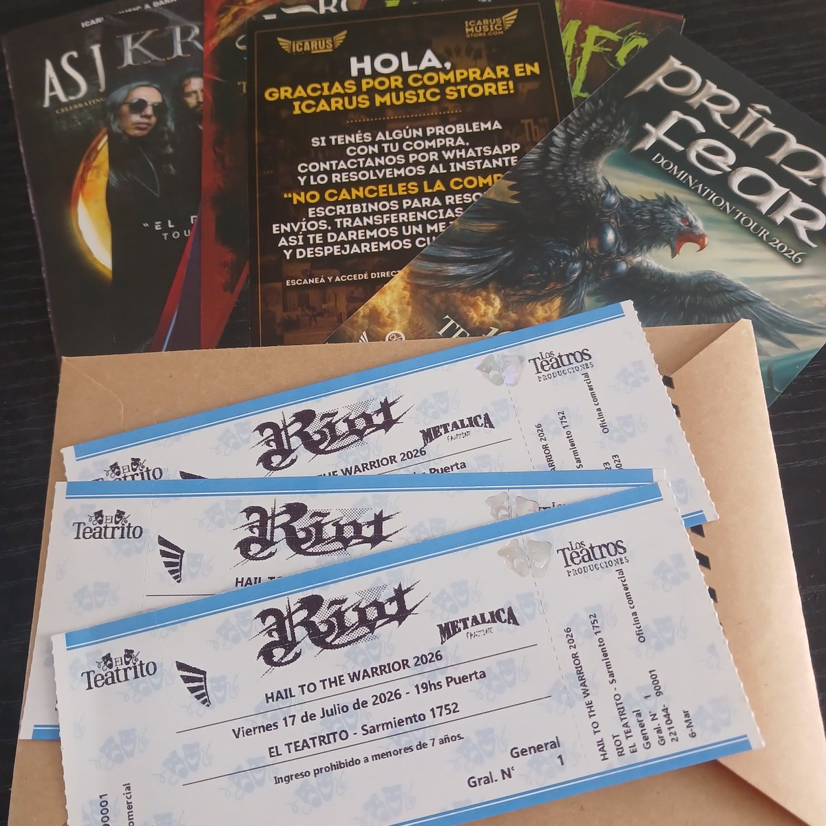 Piru_warrior's tweet photo. Vuelve #RiotV
Vuelve @ToddMichaelHall
Imposible de perderselo...🤘🇦🇷🤘
Gracias @IcarusMusic
General N° 1....🤘🤘🤘🤘 https://t.co/6MPzRYMJWE