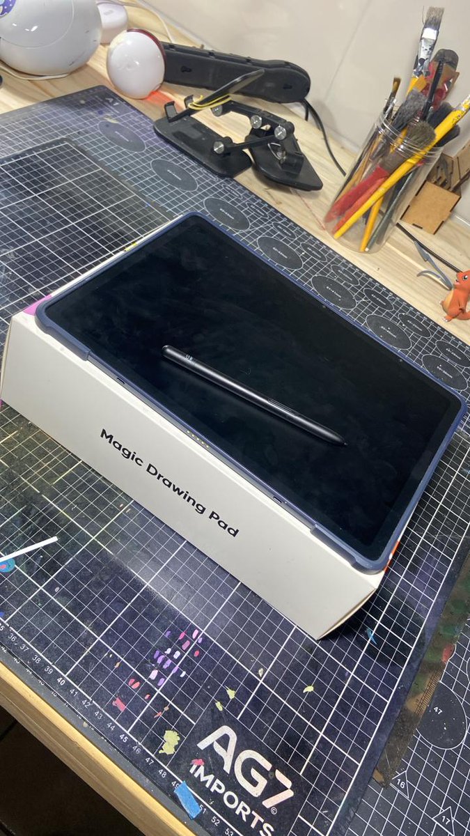 Befox00's tweet photo. Fala galera, Estou vendendo um Magic Drawing Pad usado, bem conservado e funcionando perfeitamente
Motivo da venda: Pretendo fazer upgrade de equipamento e pegar uma pen display nova.

Valor: R$ 2800
Interessados podem chamar no privado.

RTs sao bem vindos pra ajudar na causa https://t.co/poN8A2QTUI
