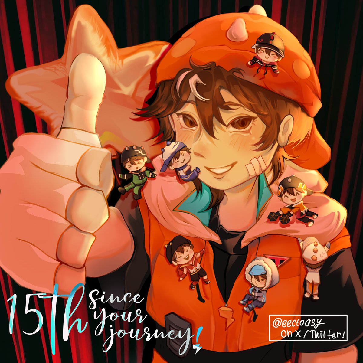 15 years with you ! 

#HappyBirthdayBoboiboy #BoBoiBoy15 #Boboiboy