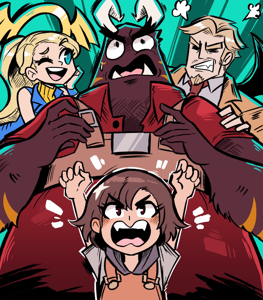 「DAMON AND BABY」|ScruffyTurtles #JACKOSWEEPのイラスト