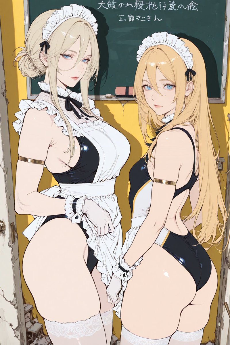 tanicoILLUsub's tweet photo. AIart 生成AI (予約/Scheduled) SFW
●母娘メイド/ウェイトレス
●Mother and Daughter Maid/Waitress
こんちは～ / Hello～ https://t.co/A5ltcjIqxT