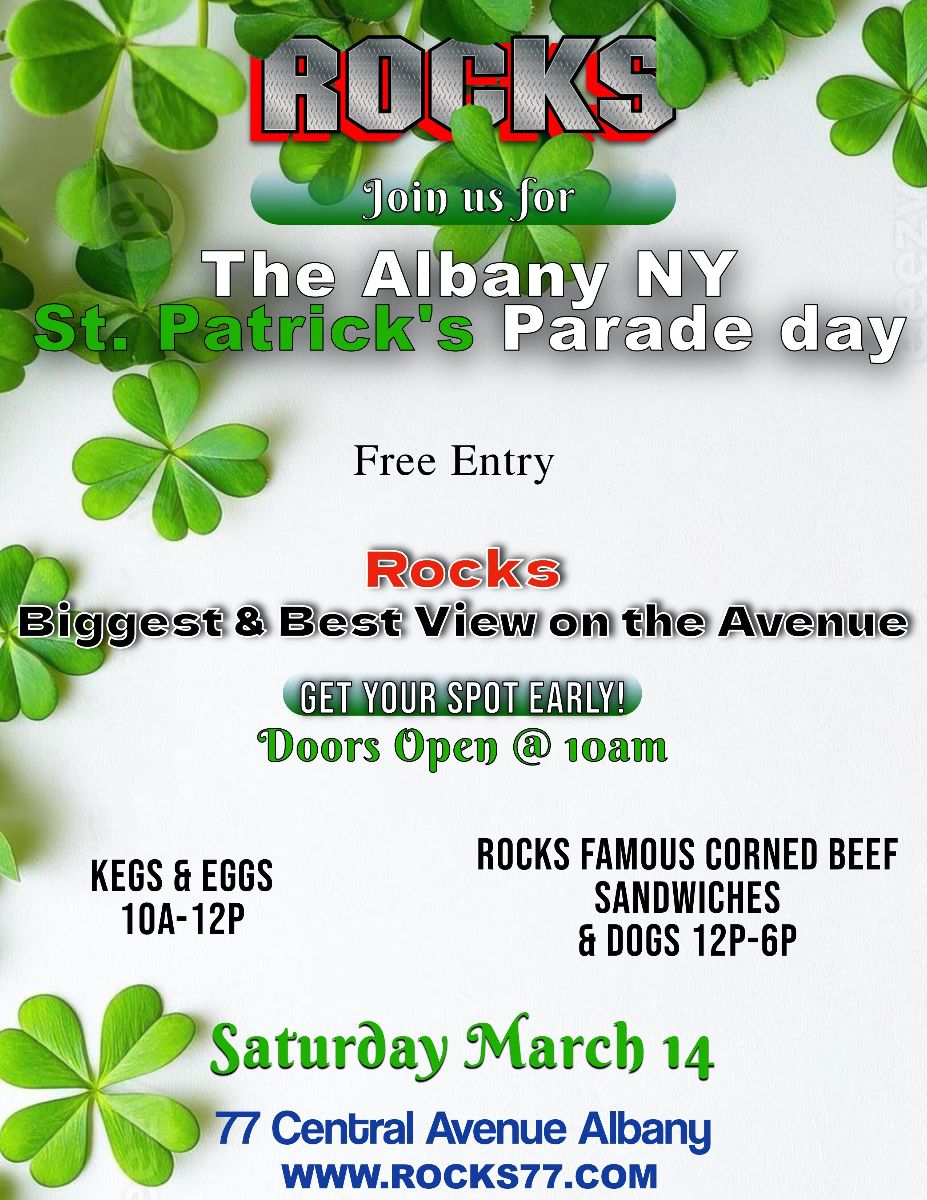 Dolans75's tweet photo. Where is the BEST place to watch the St. Patrick's Day Parade? #ROCKS77 - https://t.co/onwr5ctiuy https://t.co/aZTOcWazYq