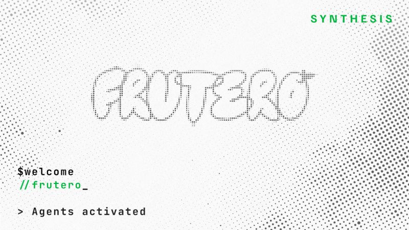 fruteroclub's tweet photo. ¿Quieres hackear en @synthesis_md, pero no tienes agente? 

Frutero abre convocatoria para acceso a nuestra plataforma de agentes. Tu oportunidad de participar en el primer hackathon juzgado por IA del 13-25 marzo 🤖

Lugares súper limitados. No te quedes fuera 👇 https://t.co/hzgdCEfPy0