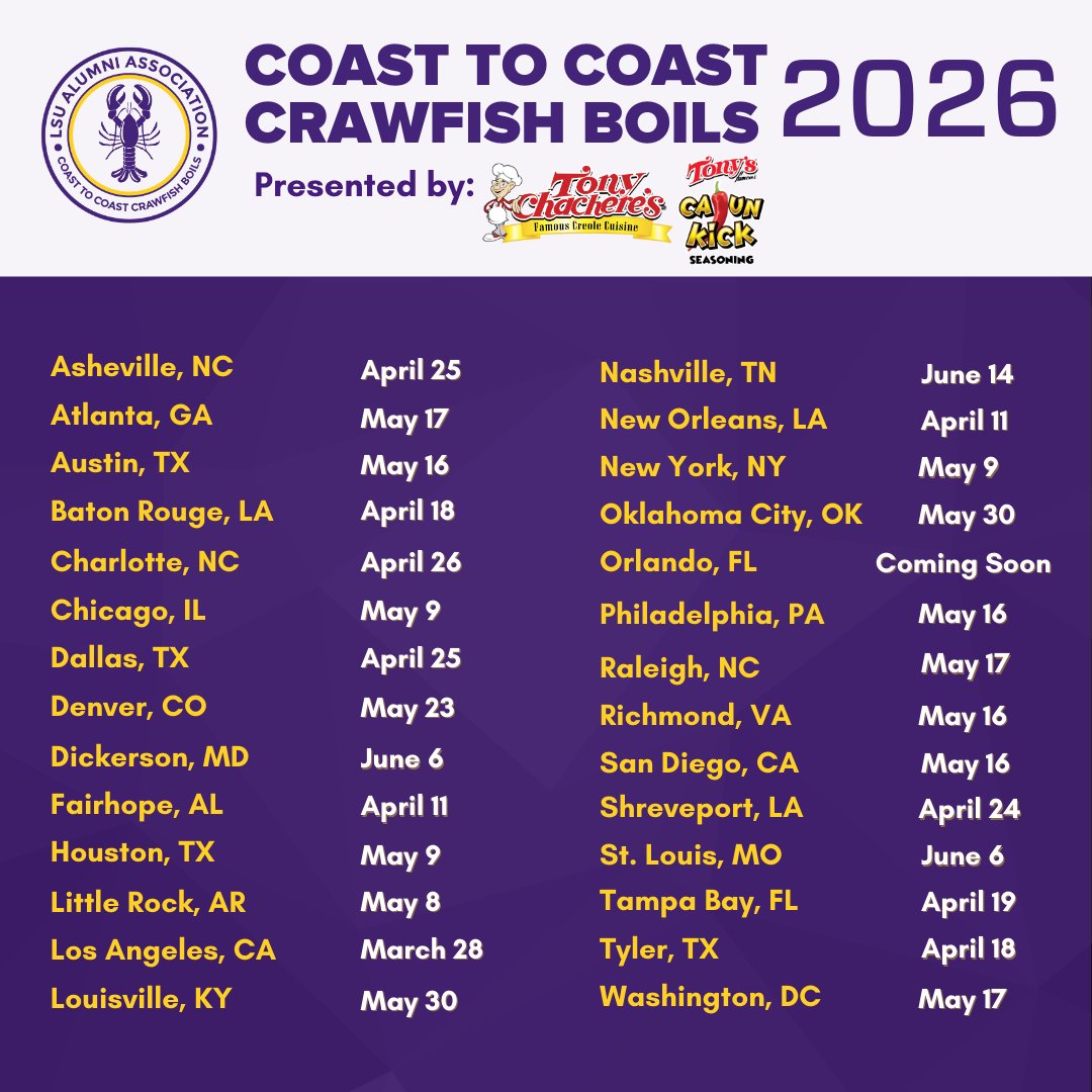 LSU Alumni Association tweet media