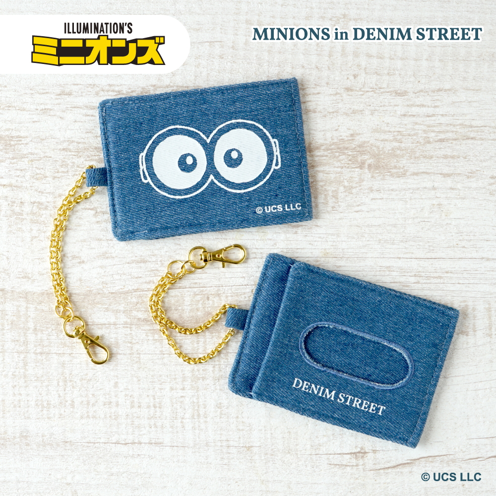 minion_basejp's tweet photo. 【3/20発売予定】パスケース￥2,420(税込)

カジュアルなデニムにゴール���チェーンが映える、
通勤・通学に便利なパスケース。

詳細は、こちらhttps://t.co/2I4UKEBnRQ
#ミニオンinデニムストリート #MINION #DENIMSTREET #ミニオン https://t.co/ggFJKRdOmQ