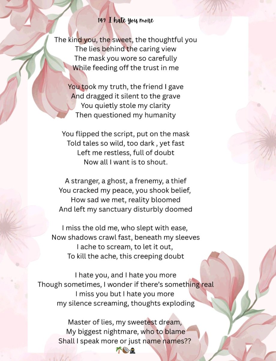 pinklife128's tweet photo. #poetry #writingcommunity #loveforwriting #hobby #freemind https://t.co/iqEiIjbeV3