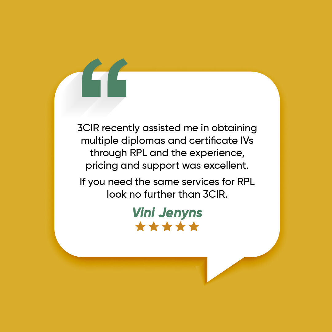 Real results. Real support. That’s what real success looks like. ⭐
No unnecessary study. No confusion. Just expert guidance, fair pricing, and a team that supports you from start to finish.

If you’ve got the experience but not the paperwork, 3CIR helps you turn it into