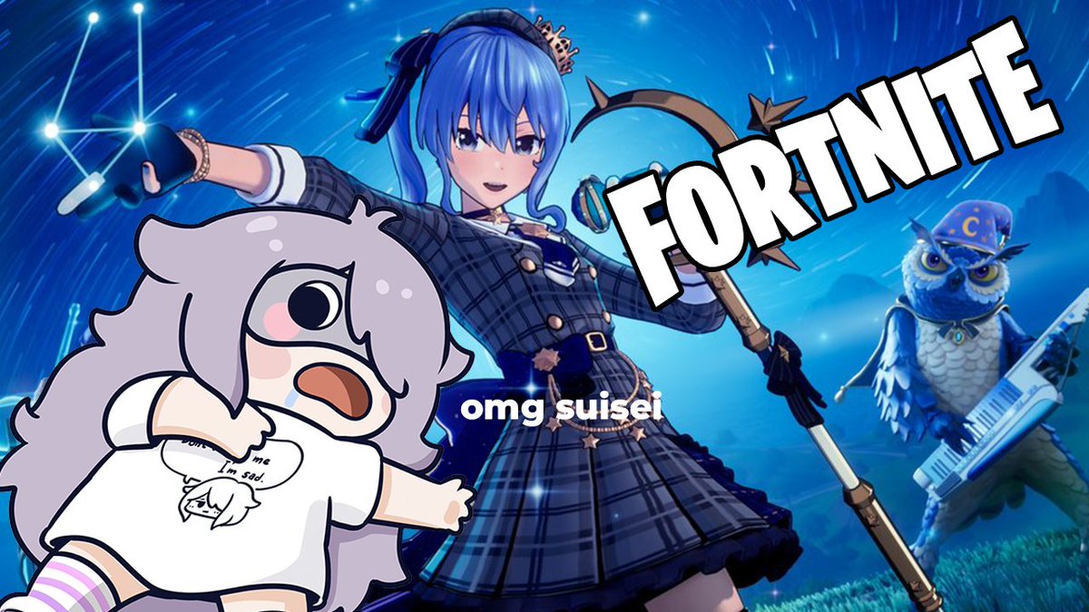 DATTE BOKU WA HOSHI DAKARAAAAAAAAAAAAAAAAAAAAAAAA
...fortnite

youtube.com/live/Z2q2FZ9Oe…