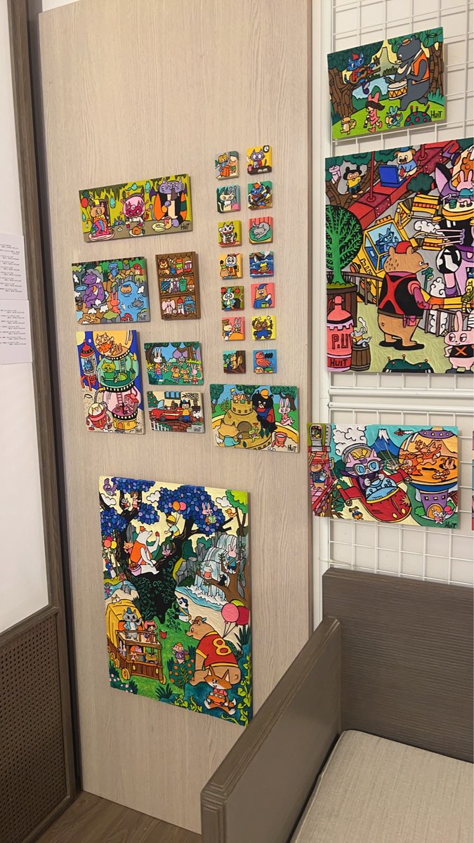 giantmangocom's tweet photo. Giant Mangoおすすめ作家 飯田哲夫、Akiko Noguchi、HUIT の作品をART TAINAN 2026のCapital Art Center (Room 711) から出展しております。
本日から開催です！
3/13(金)～3/15(日)  
Capital Art Center https://t.co/2Fe0kTM0g1
ART TAINAN https://t.co/VO4aEStDep https://t.co/M1efFRgoN2