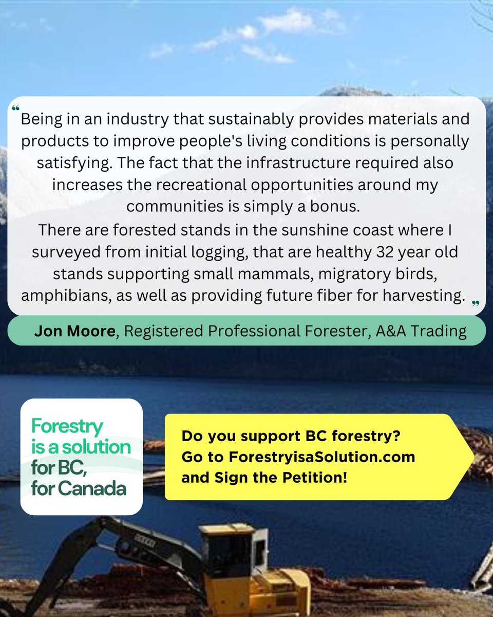 Forestry is a Solution tweet media